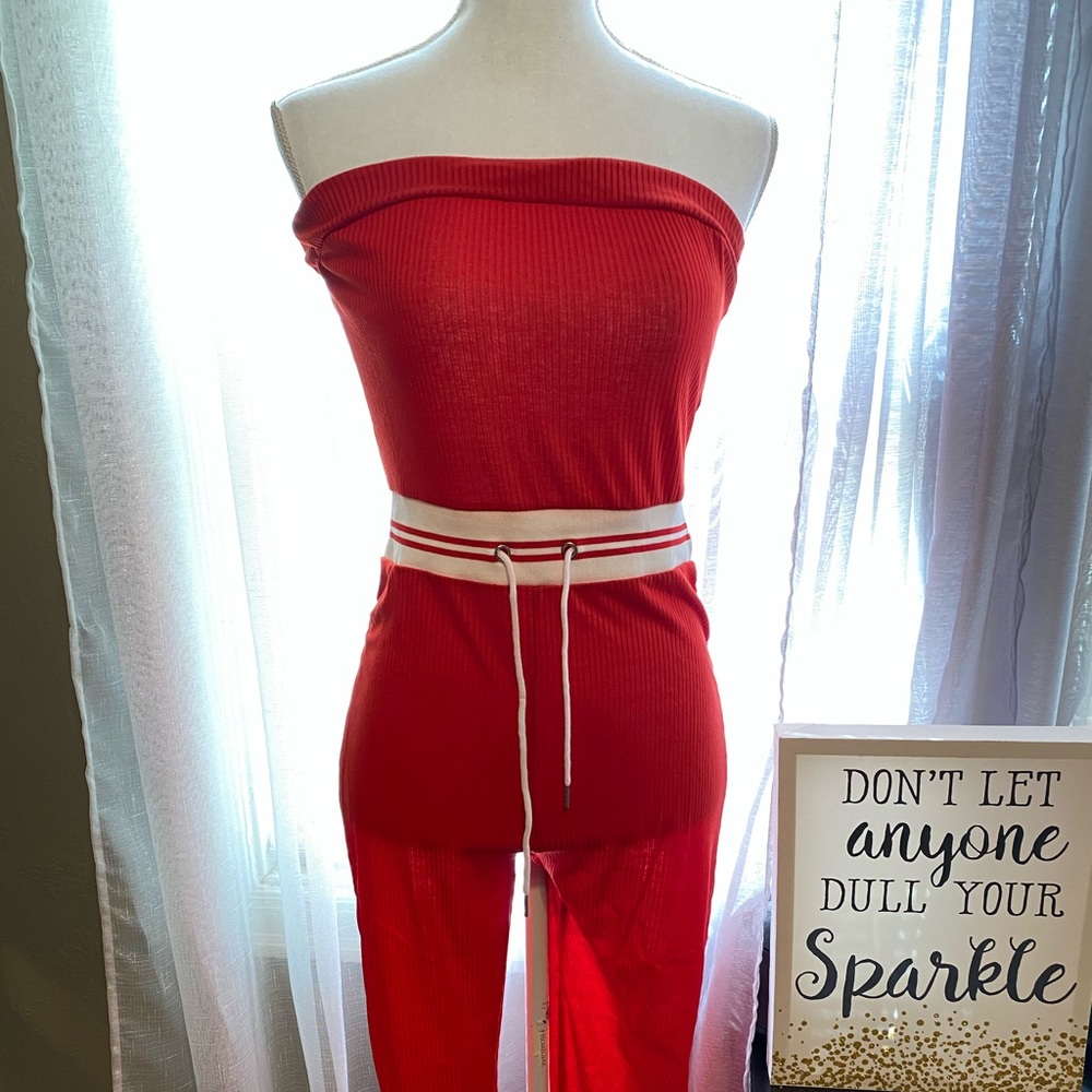 Strapless sporty Jumpsuit
